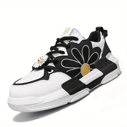 Men'S Spring Platform Casual Sneakers - Lightweight Breathable