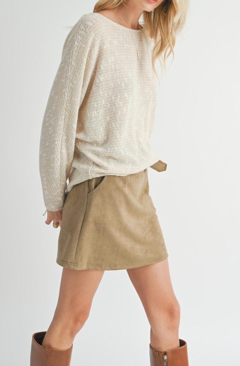 Billie Ots Dolman Sleeve Knit Top - Image 2