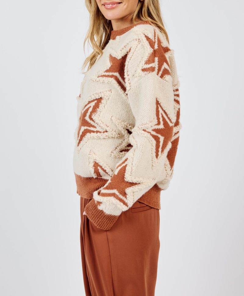 Show Time Star Instarsia Sweater - Image 2