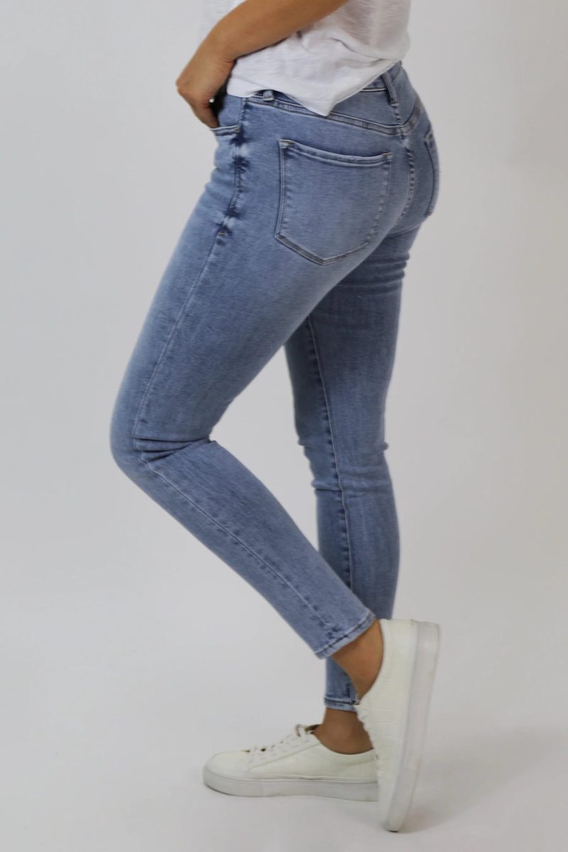Gisele High Rise Ankle Skinny Jeans Portmore - Image 4