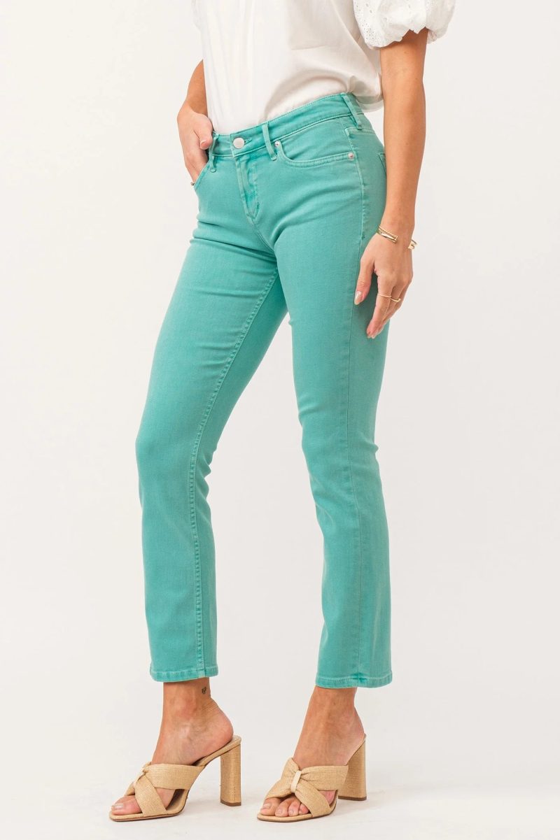 Blaire Mid Rise Slim Straight Jeans - Image 3