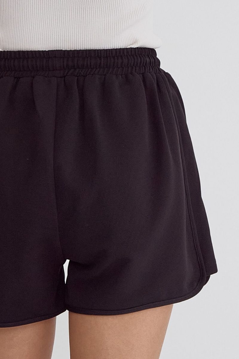 Ribbed High Waisted Shorts - Image 5