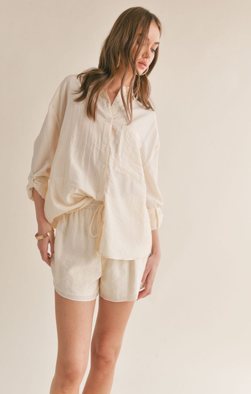 Clementine Crush Cutout Back Shirt - Image 3